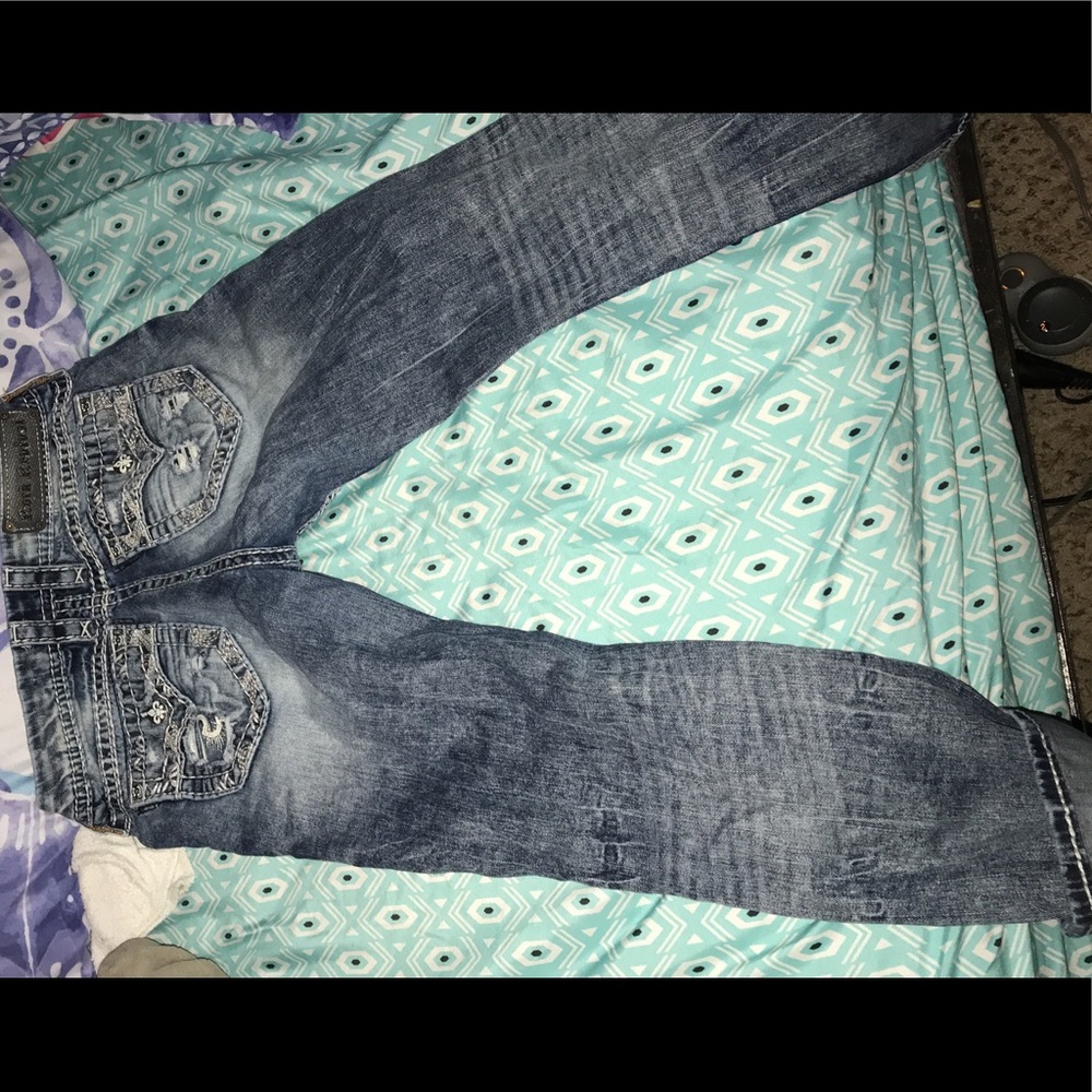 Rock revival capris